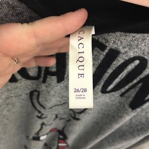 Cacique Intimates & Sleepwear - Cacique by Lane Bryant Alpaca Pajama Top Cacique Intimates & Sleepwear - Cacique by Lane Bryant Alpaca Pajama Top
